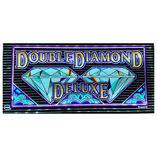 Double Diamond Deluxe Slot Glass