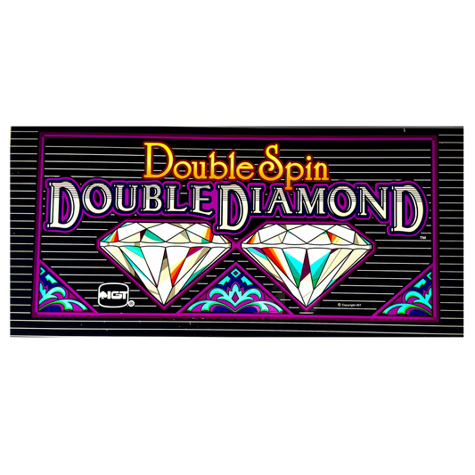Double Spin Double Diamond Slot Glass