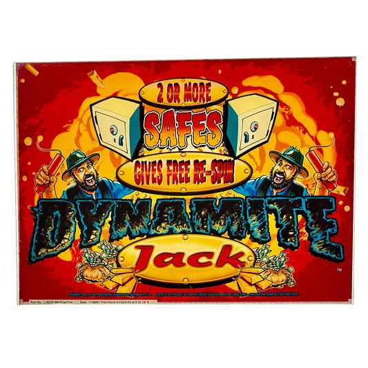 Dynamite Jack Slot Retro Acrylic