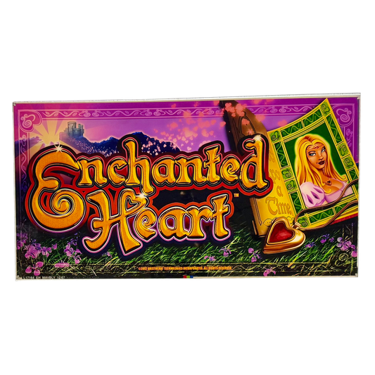 Enchanted Heart Slot Retro Acrylic