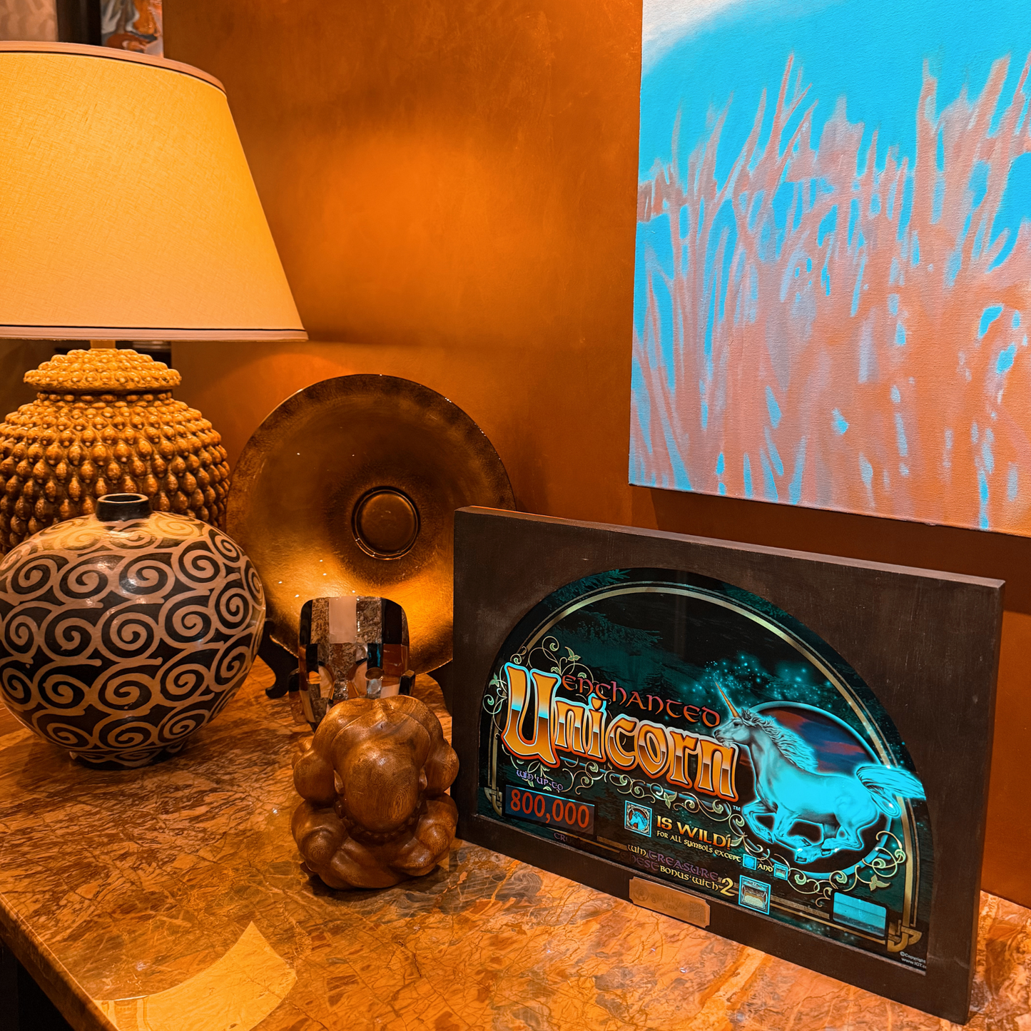 Enchanted Unicorn Slot Glass