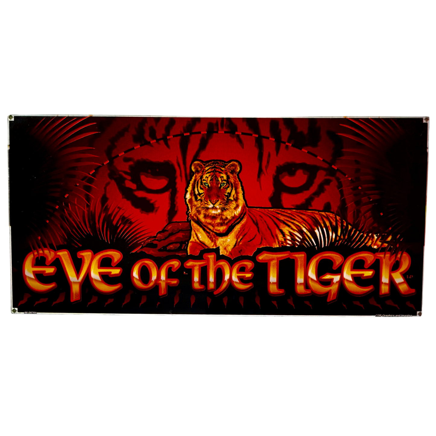 Eye Of The Tiger Slot Glass
