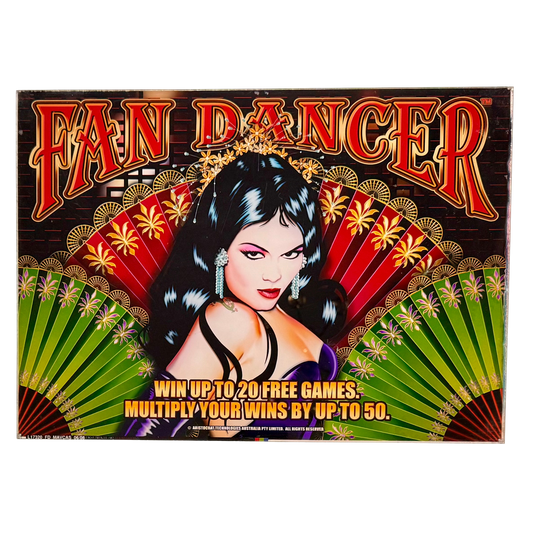 Fan Dancer Slot Retro Acrylic