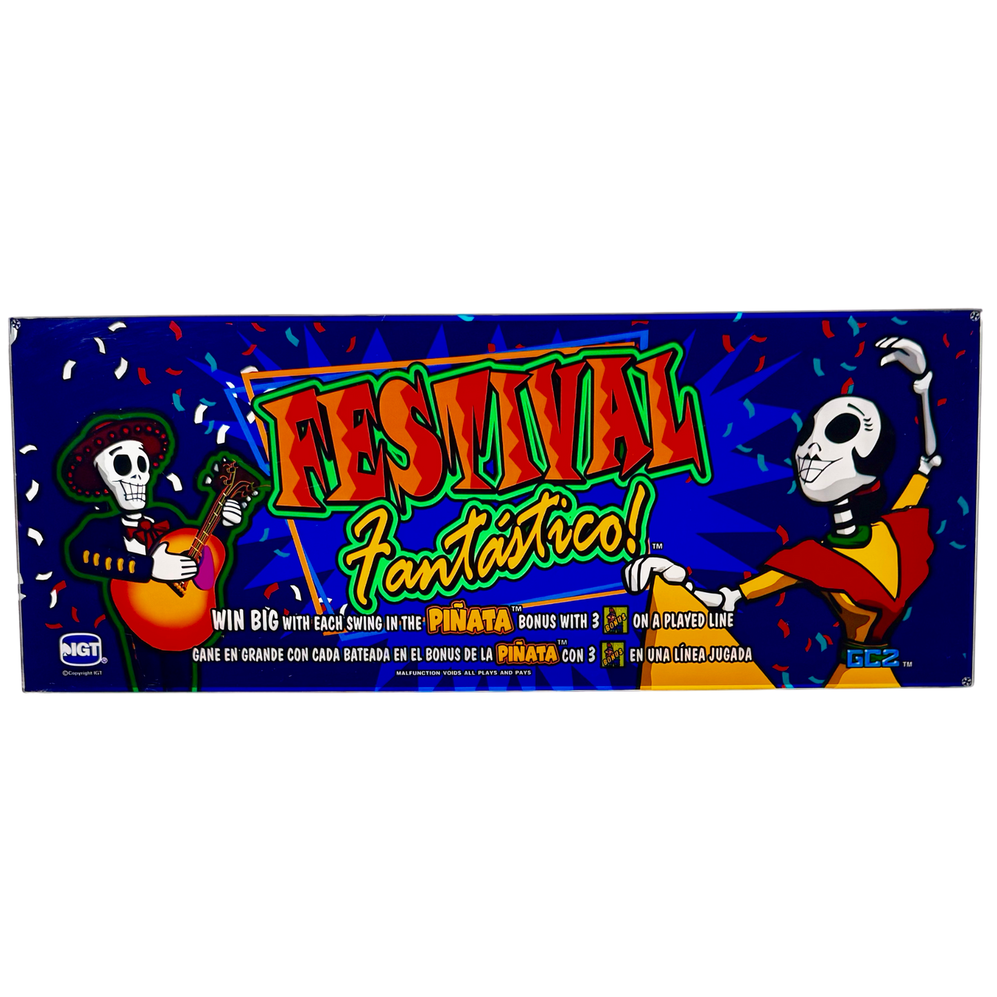 Festival Fantastico! Slot Glass