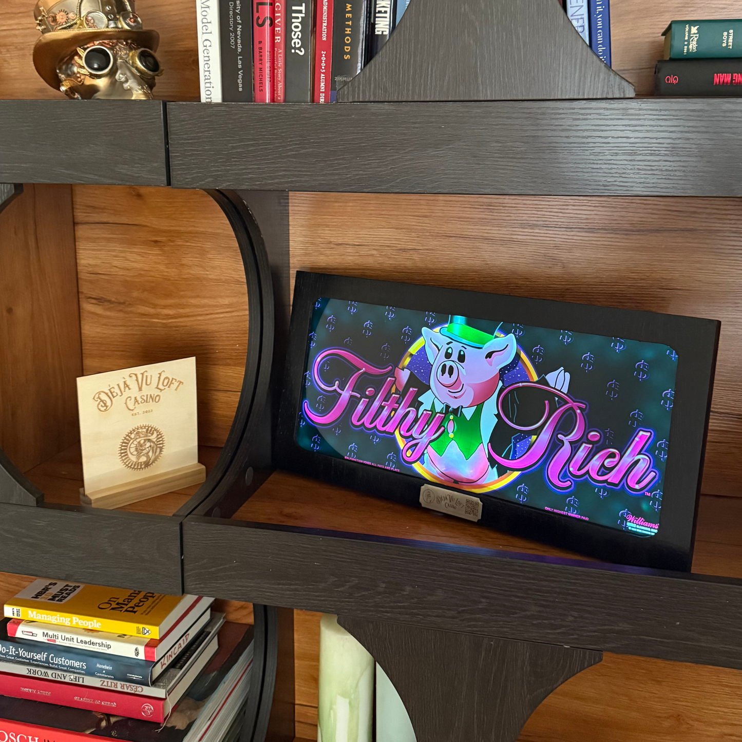 Filthy Rich Slot Glass