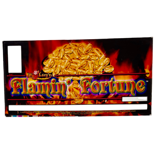 Flamin' Fortune Slot Retro Acrylic