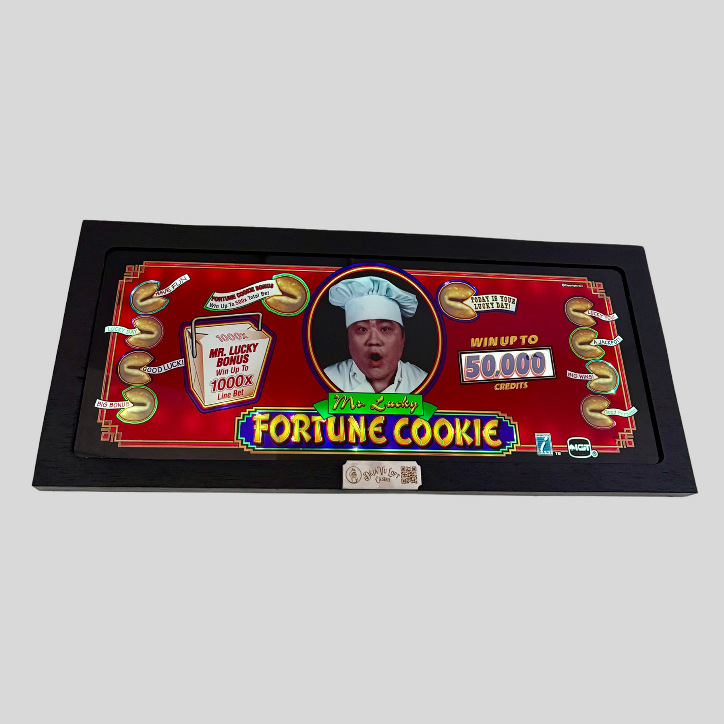 Fortune Cookie Slot Glass