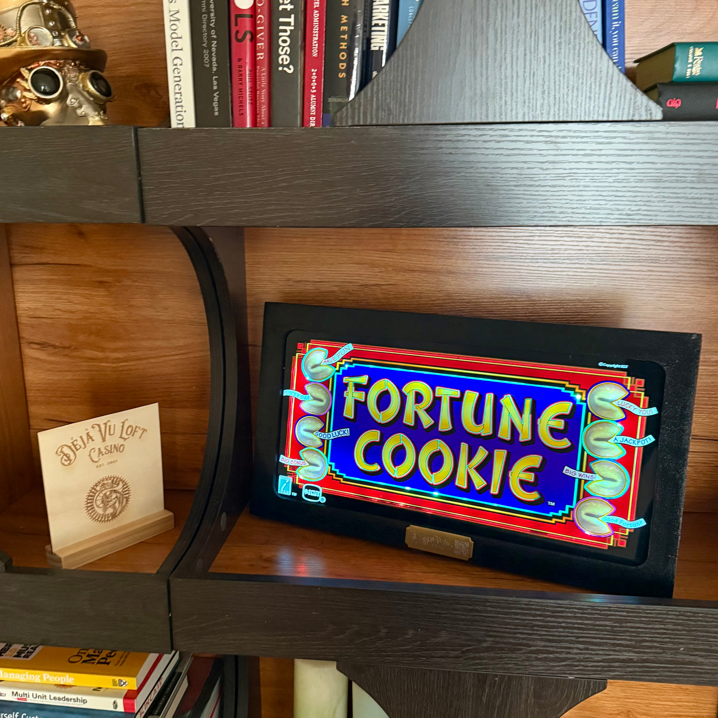 Fortune Cookie Slot Glass