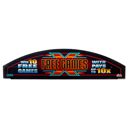 X Free Games Slot Glass