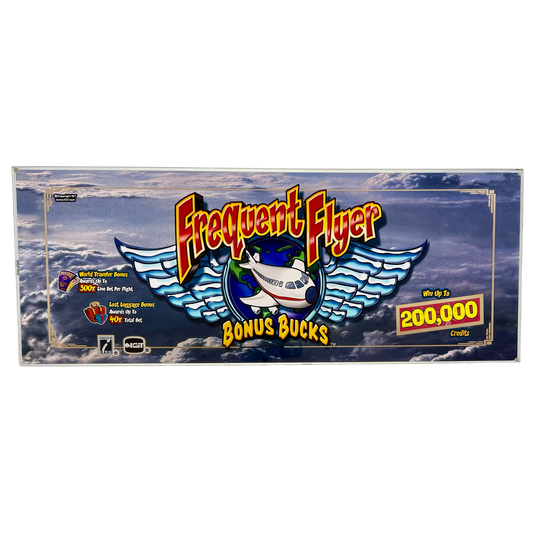 Frequent Flyer Slot Glass