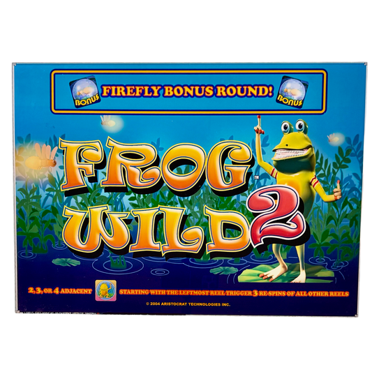 Frog Wild 2 Slot Retro Acrylic