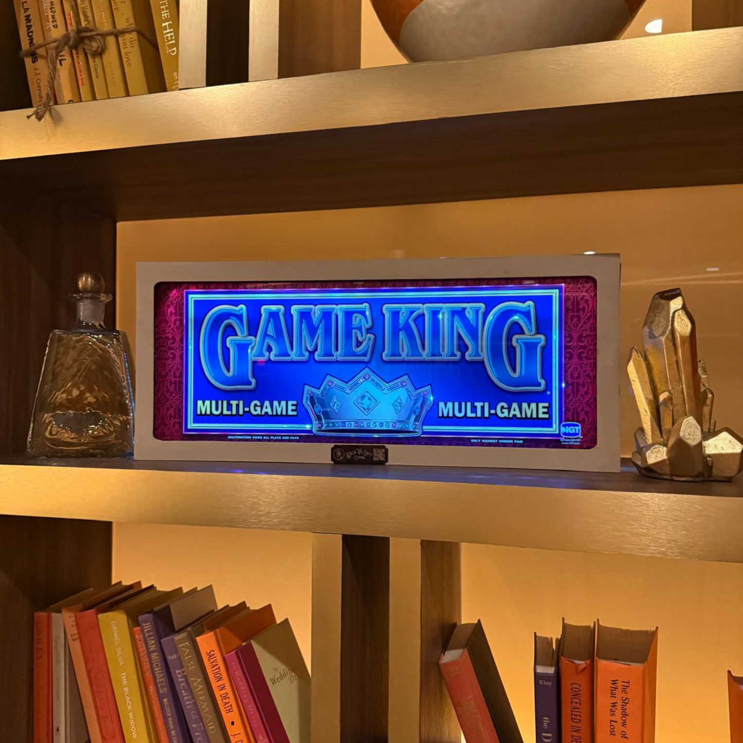 Game King Red Slot Glass