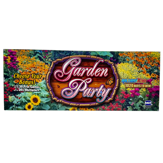 Garden Party Slot Glass