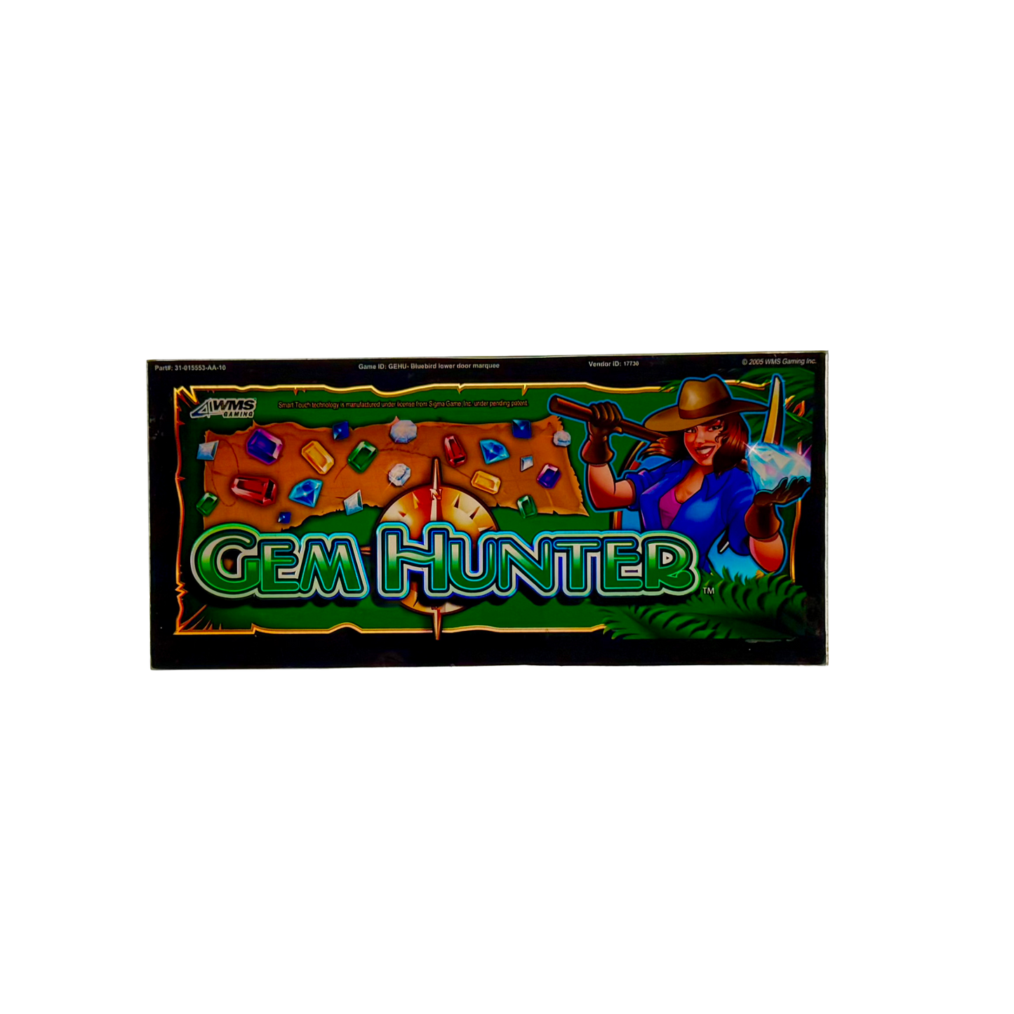 Gem Hunter Slot Glass