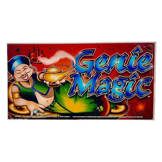 Genie Magic Slot Retro Acrylic