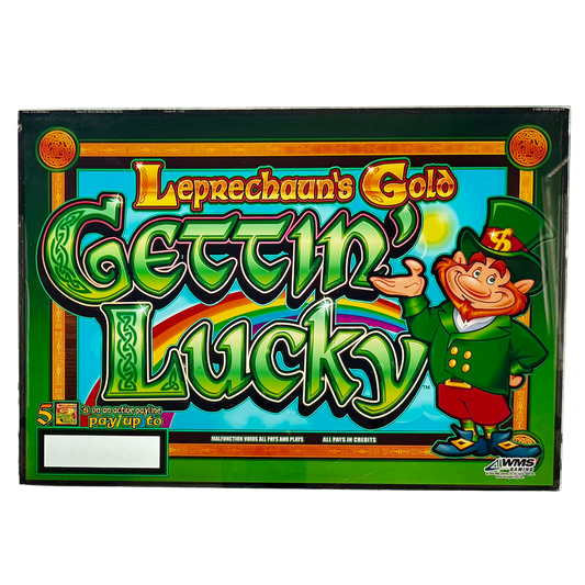 Gettin' Lucky Jumbo Slot Glass