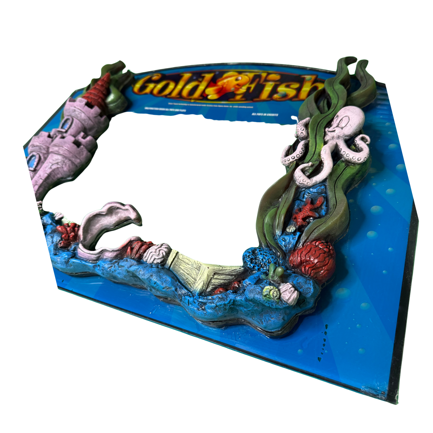 Gold Fish 3D Slot Retro Acrylic