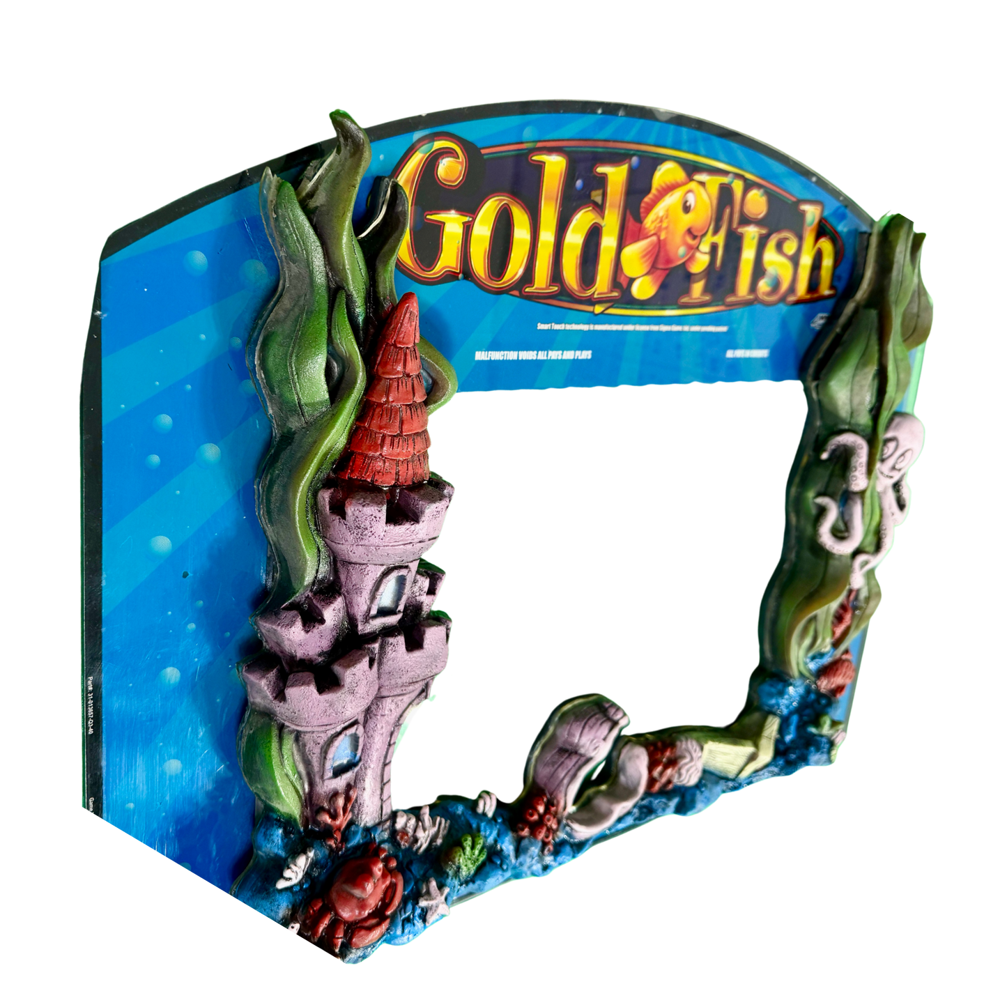 Gold Fish 3D Slot Retro Acrylic