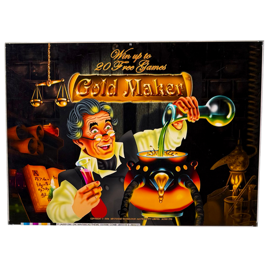 Gold Maker Slot Retro Acrylic