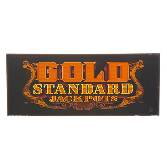Gold Standard Jackpots Slot Glass