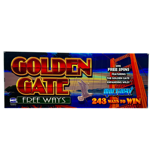 Golden Gate Slot Glass