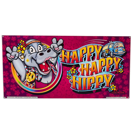 Happy Happy Hippy Slot Glass