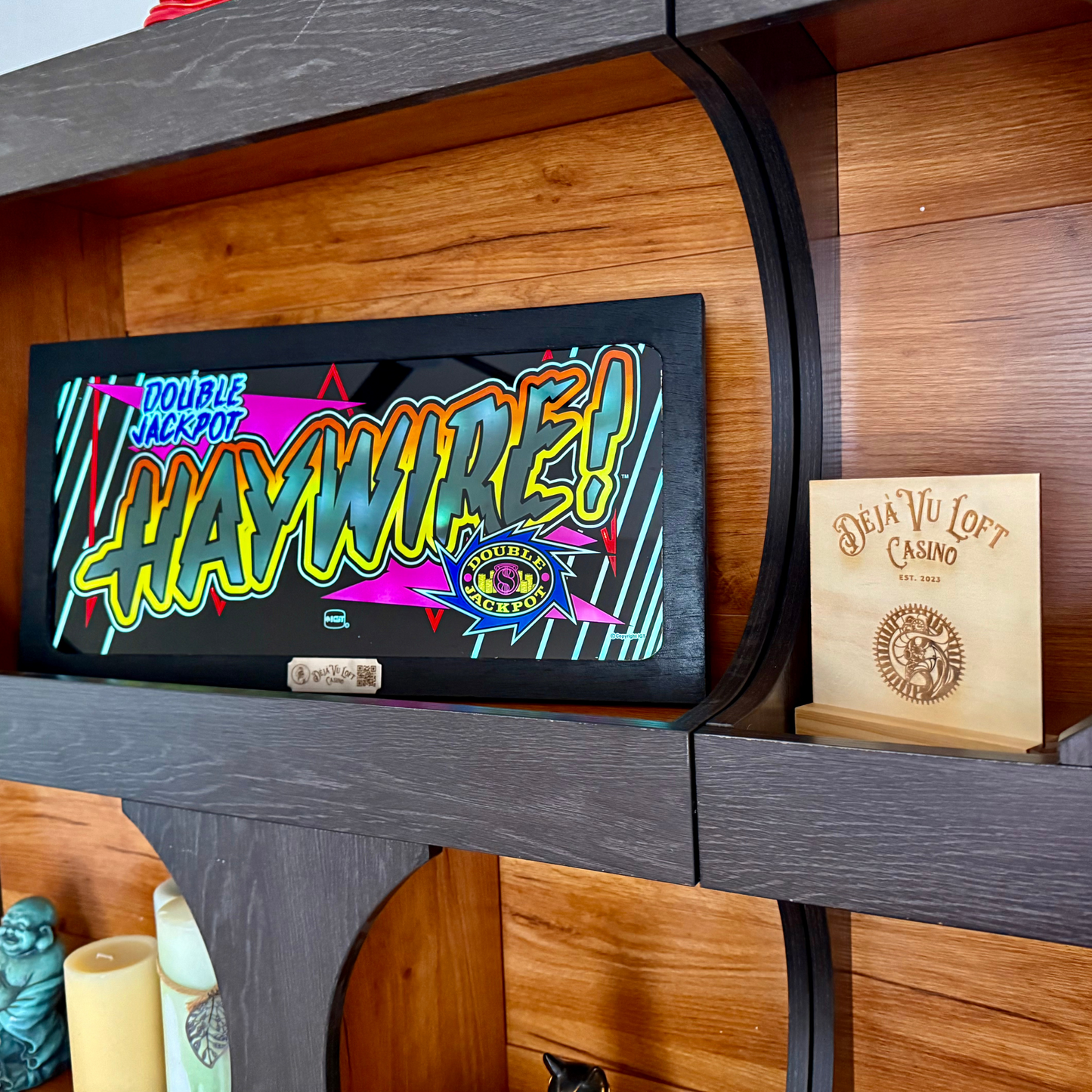 Double Jackpot Haywire! Slot Glass