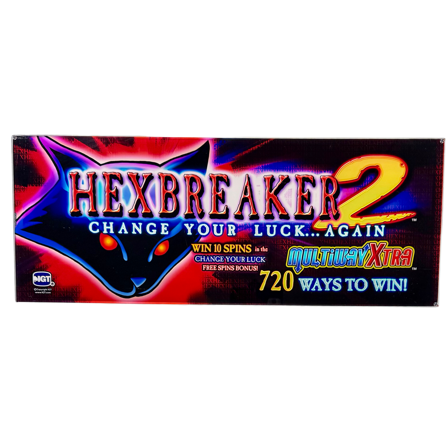 Hexbreaker 2 Slot Glass