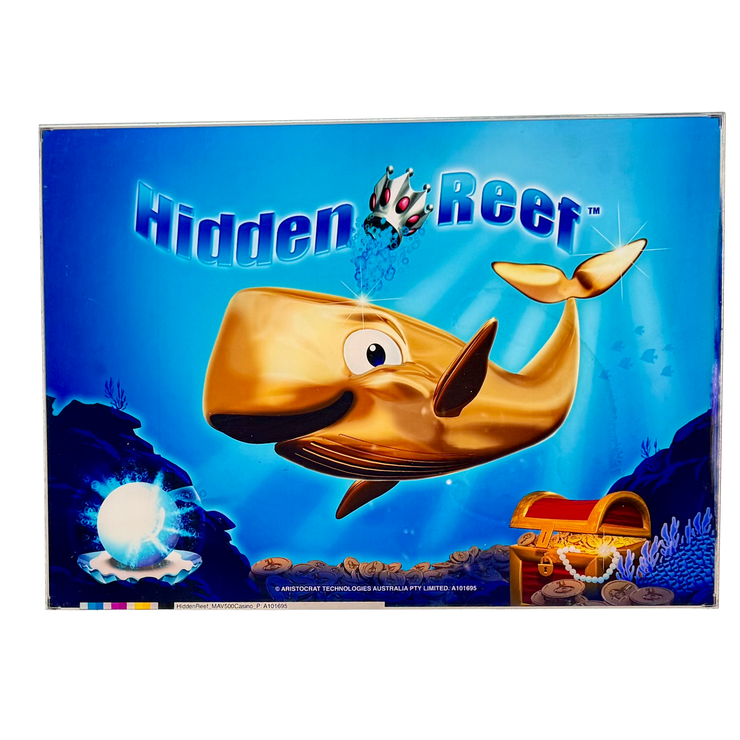 Hidden Reef Slot Retro Acrylic