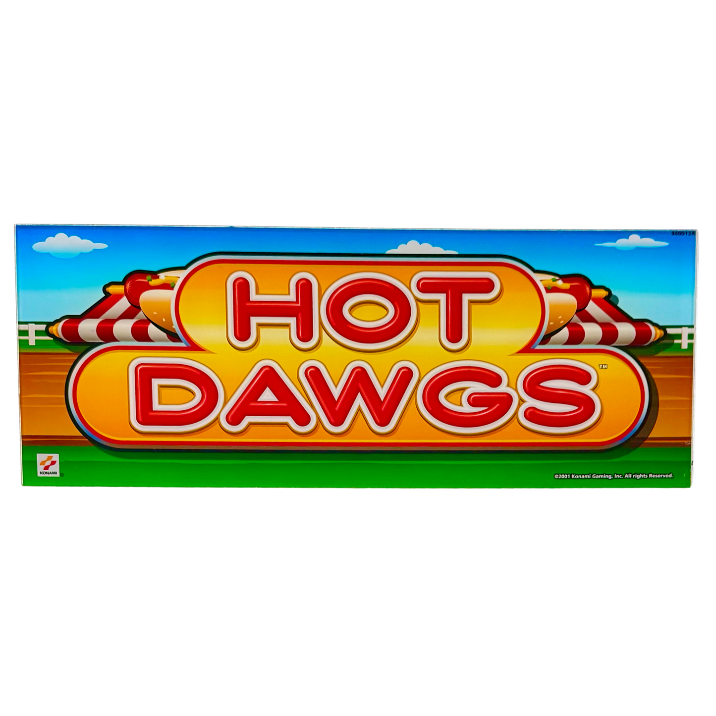 Hot Dawgs Slot Glass