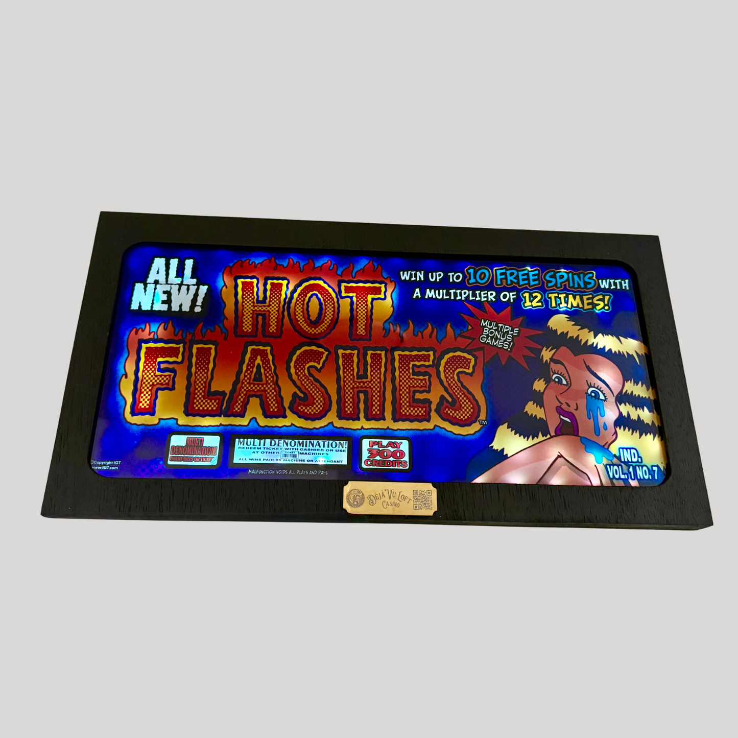 Hot Flashes Slot Glass