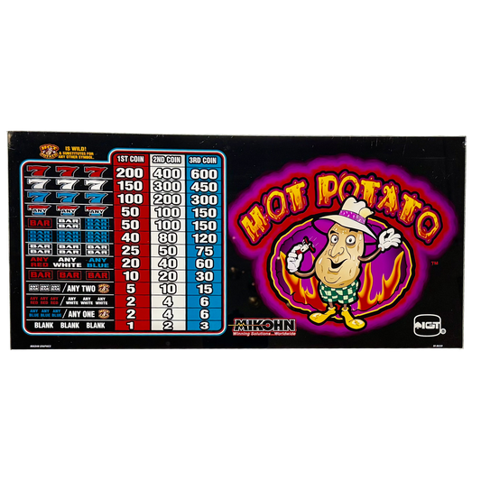 Hot Potato Slot Glass