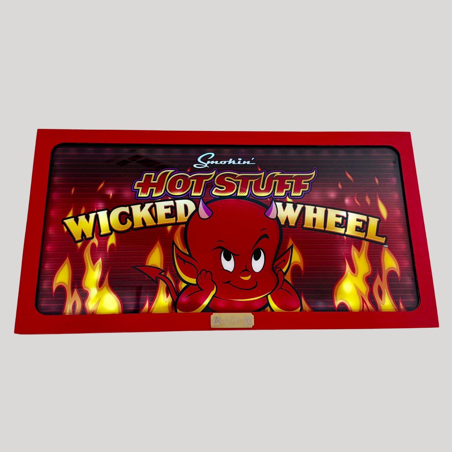Hot Stuff Wicked Wheel Slot Retro Acrylic
