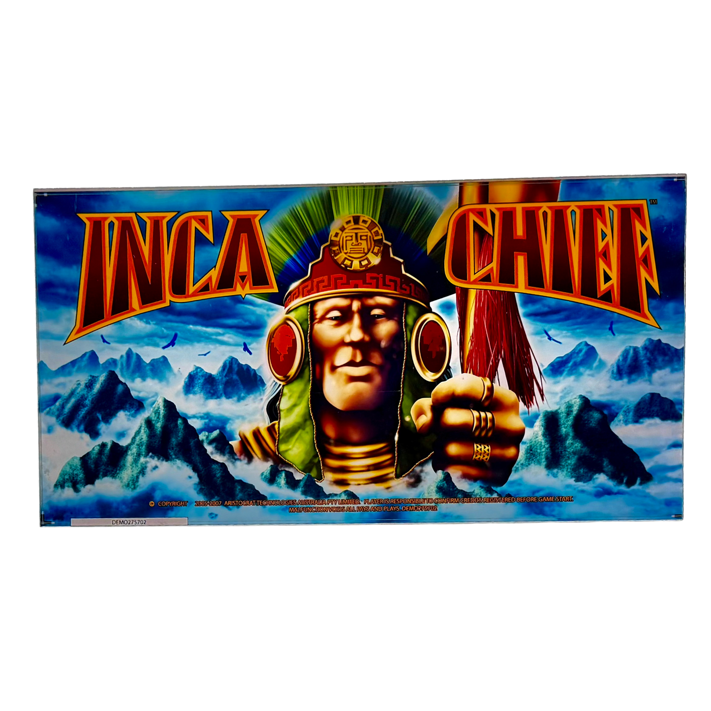 Inca Chief Slot Retro Acrylic
