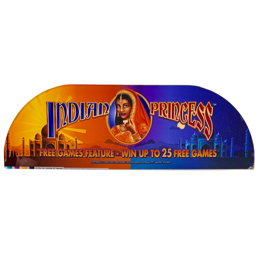 Indian Princess Slot Retro Acrylic