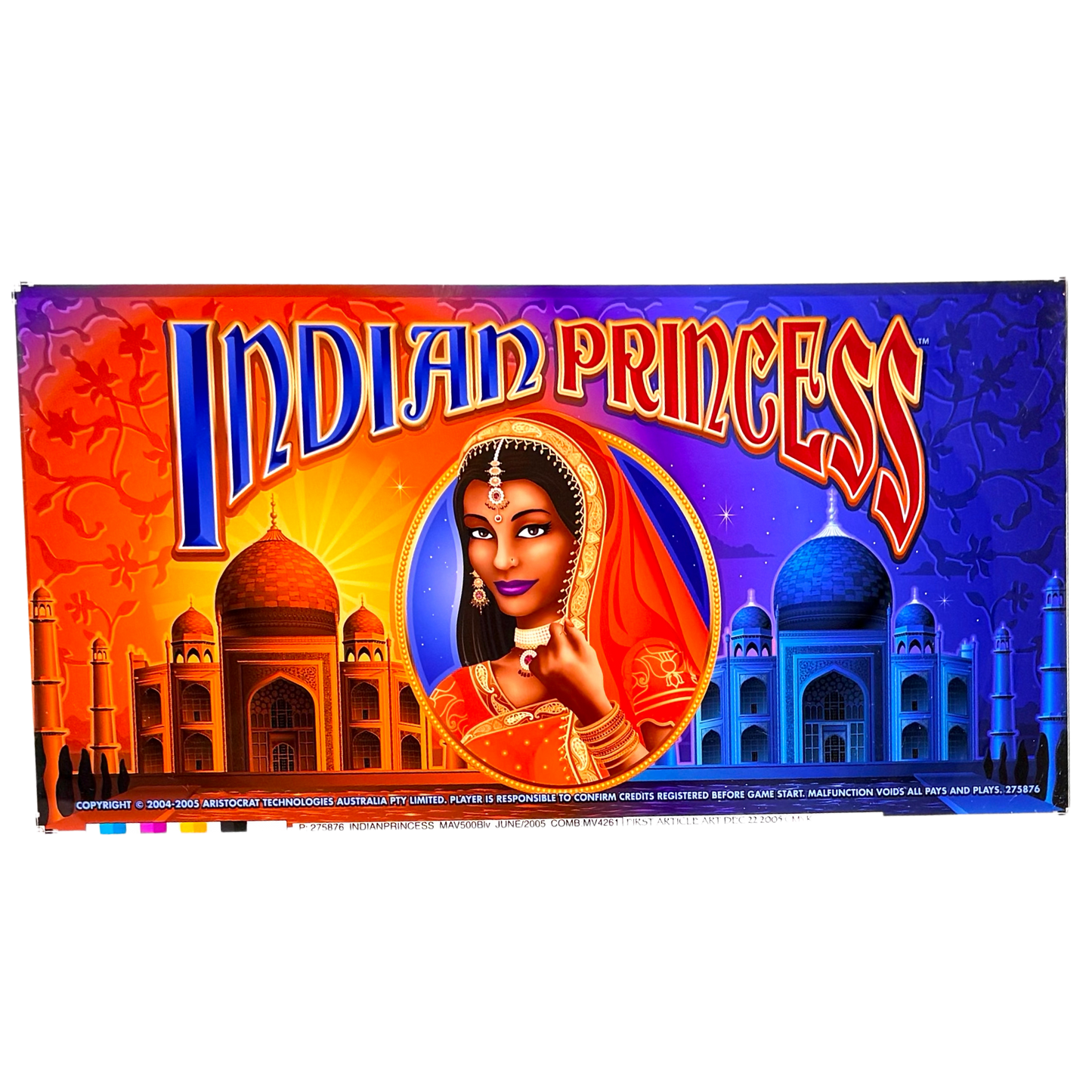 Indian Princess Slot Retro Acrylic