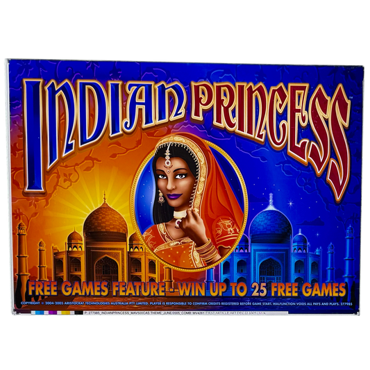 Indian Princess Slot Retro Acrylic