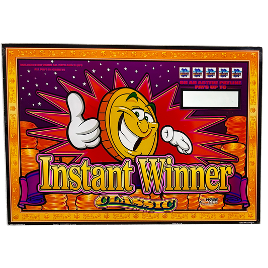 Instant Winner Jumbo Slot Glass