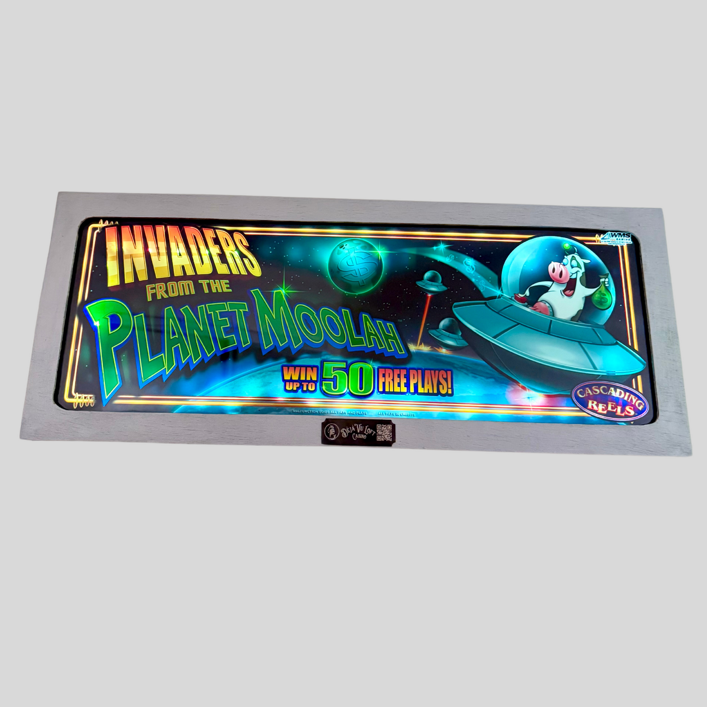 Invaders From Planet Moolah Slot Glass