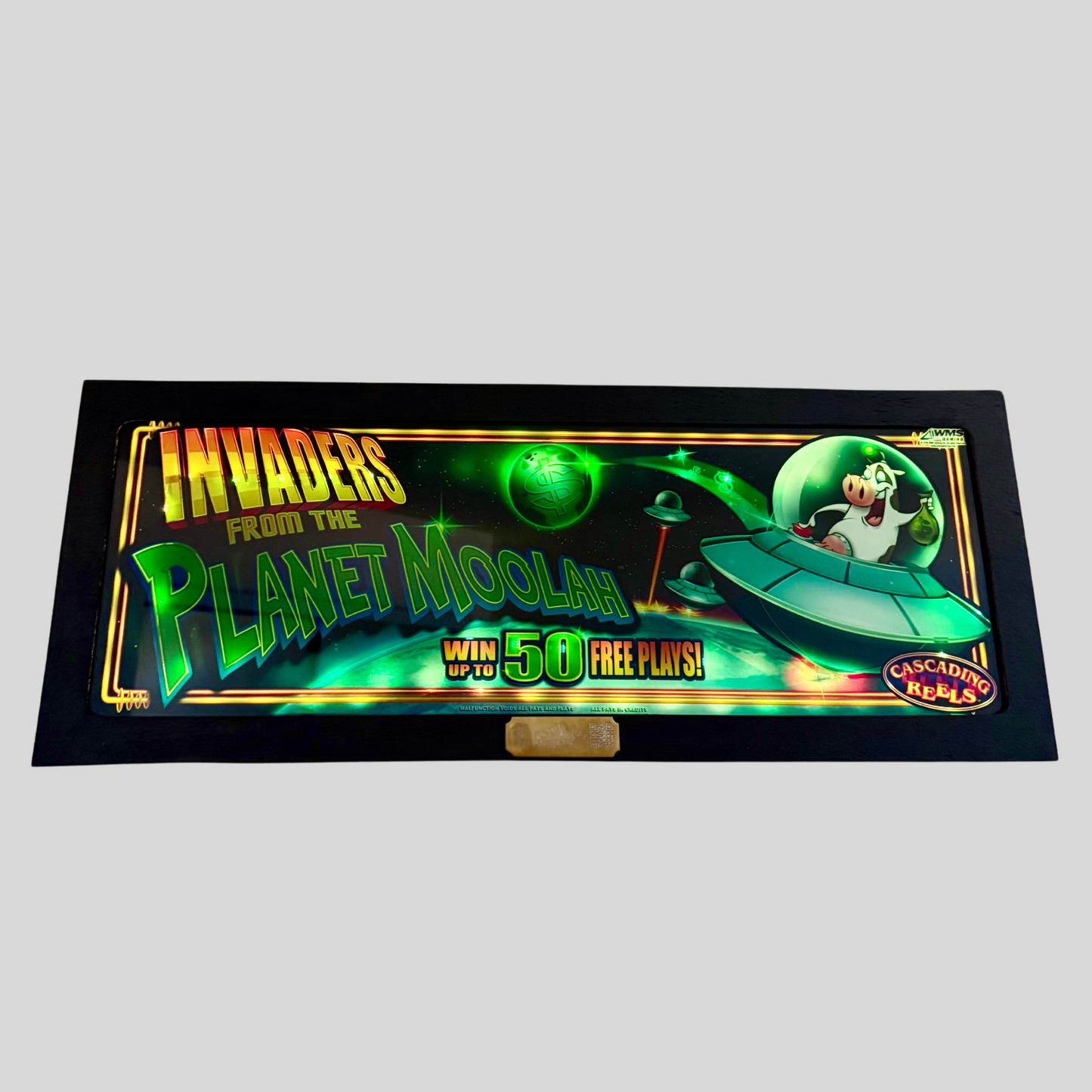 Invaders From Planet Moolah Slot Glass