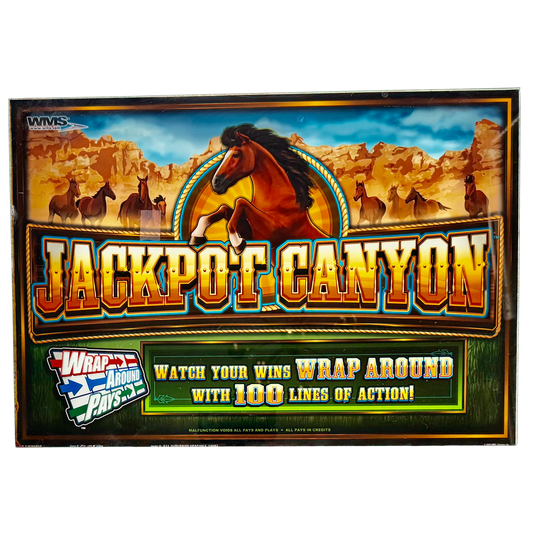 Jackpot Canyon Jumbo Slot Glass