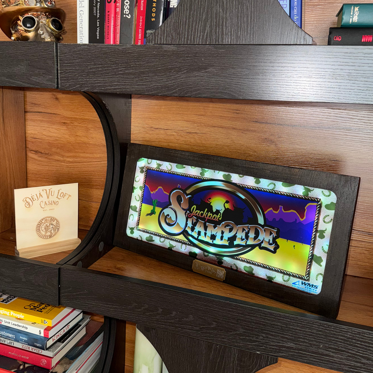 Jackpot Stampede Slot Glass