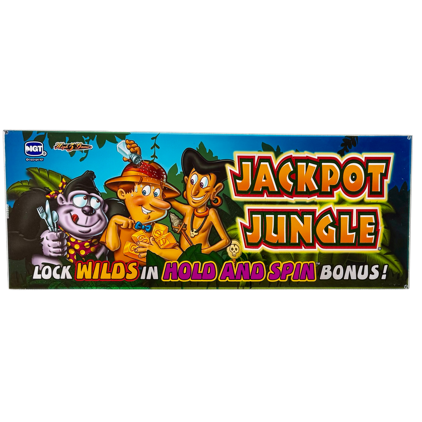 Jackpot Jungle Slot Glass