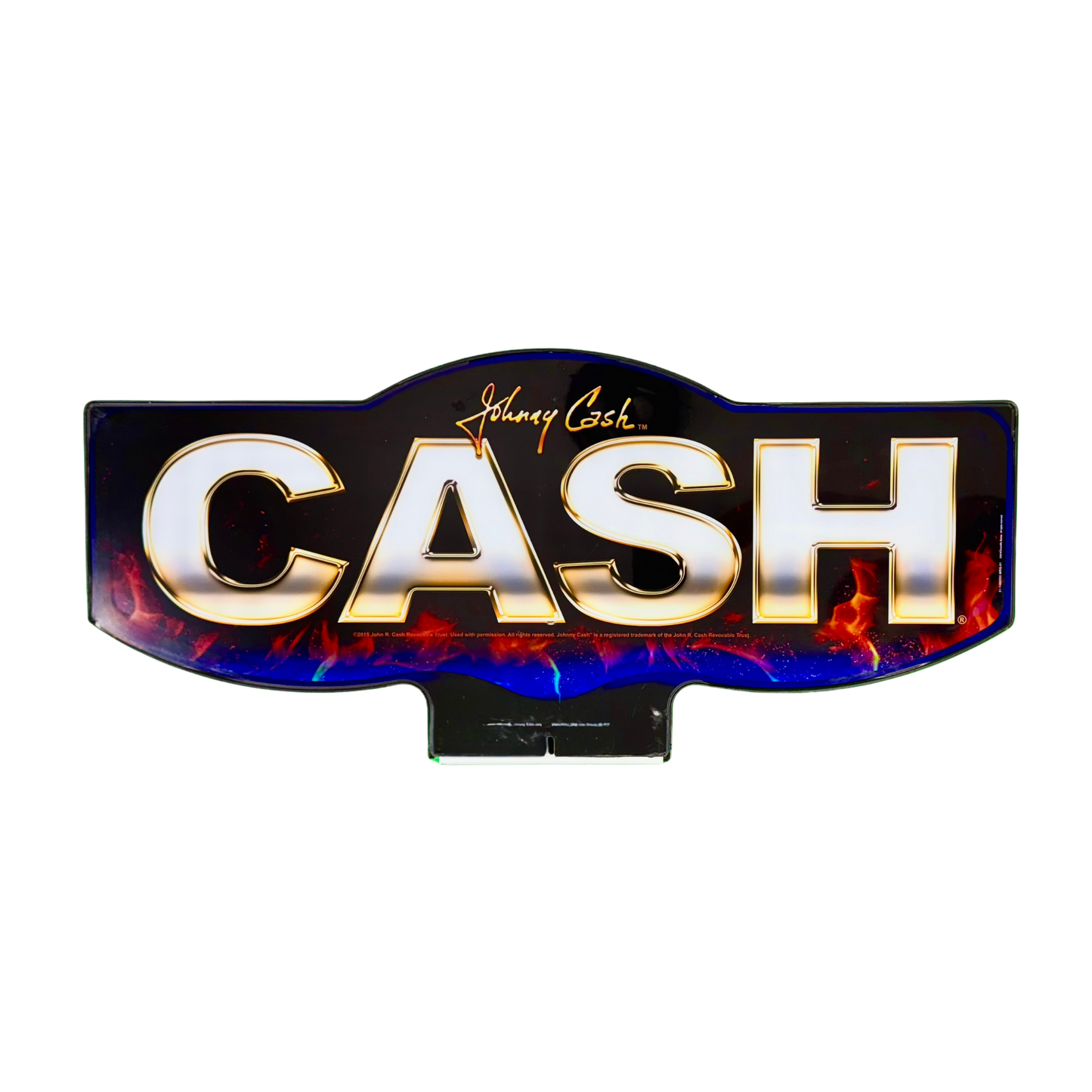 Johnny Cash 3D Slot Topper