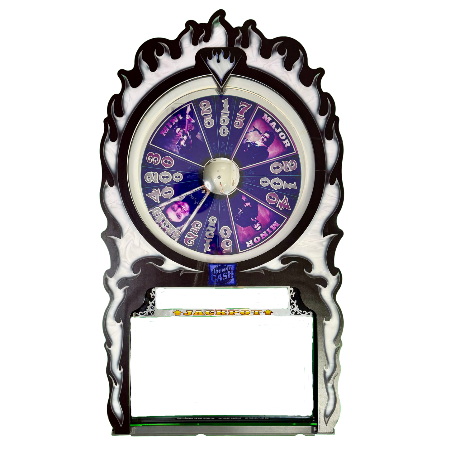 Johnny Cash 3D Slot Topper