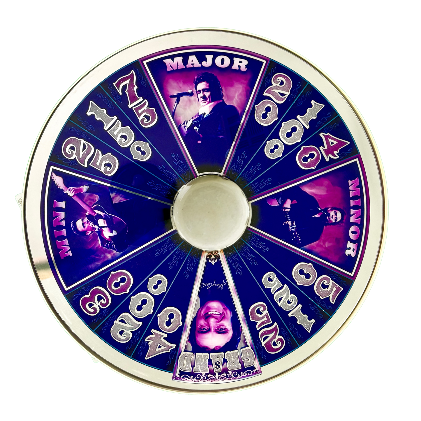Johnny Cash 3D Slot Topper