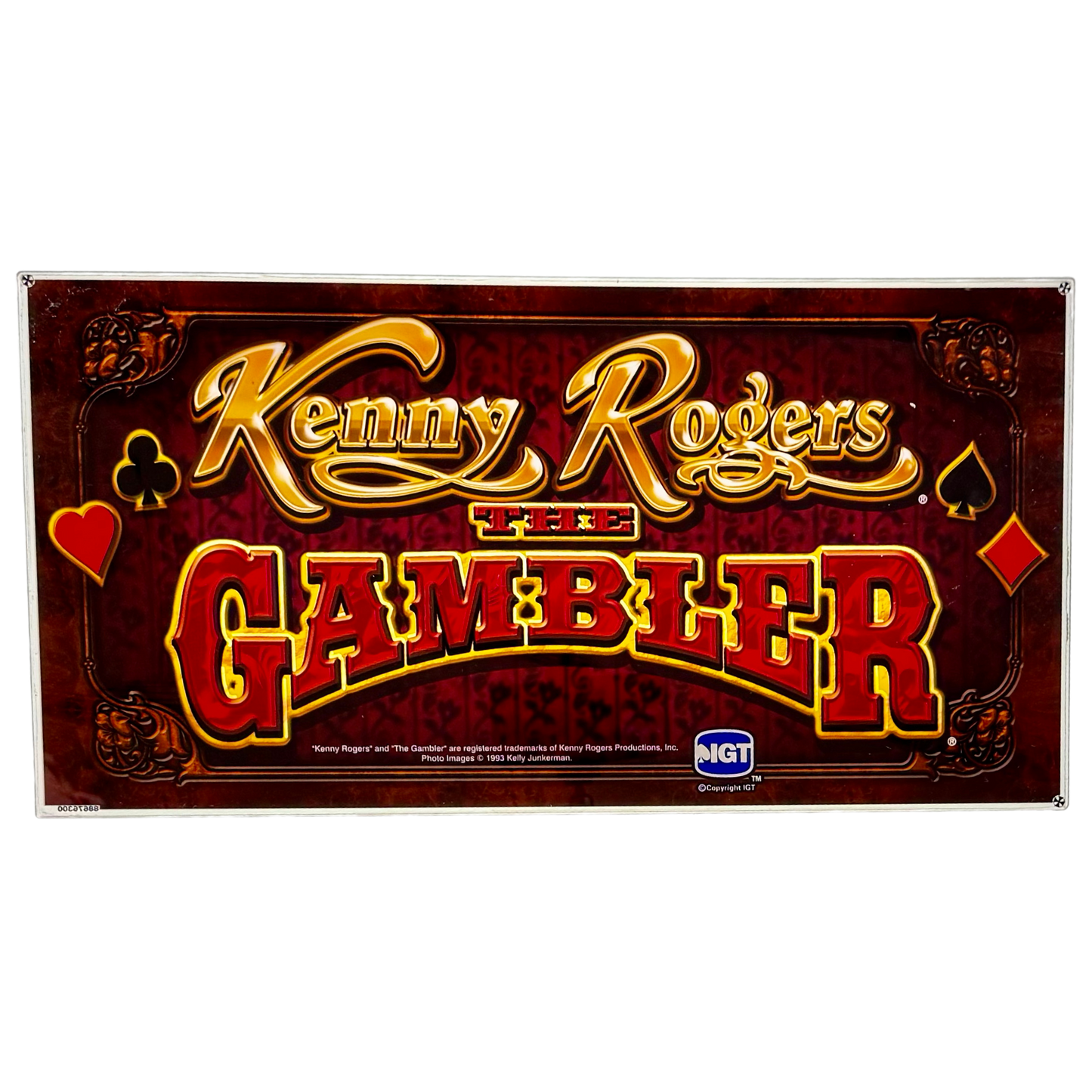 Kenny Rogers Slot Glass