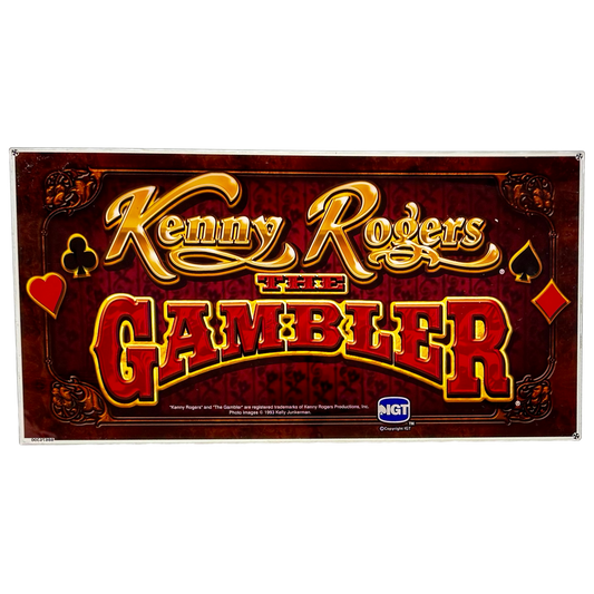 Kenny Rogers Slot Glass