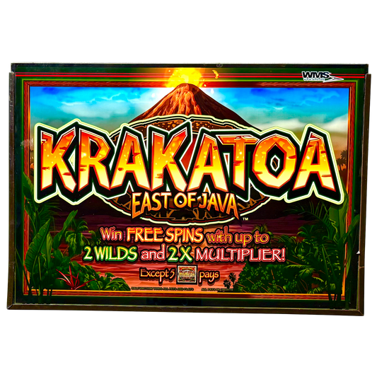 Krakatoa Jumbo Slot Glass