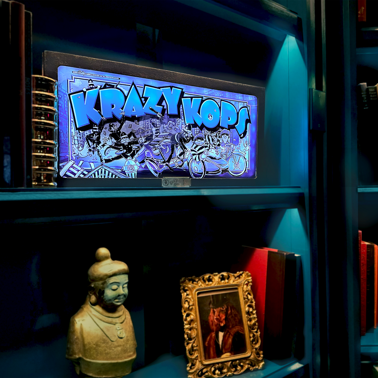 Krazy Kops Slot Glass